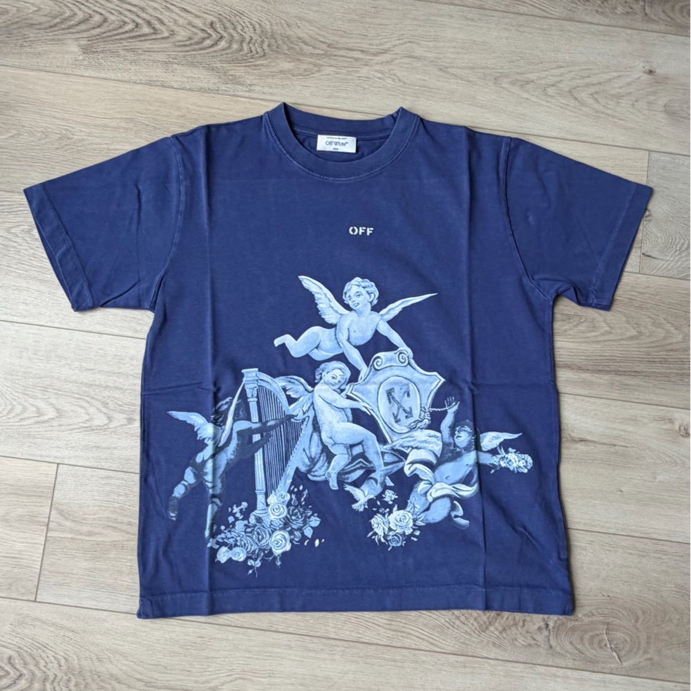 Off-White Putti Skate S/S Tee Black Size Small NWT Streetwear